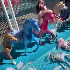 Lot of Horses, some Barbie & Disney